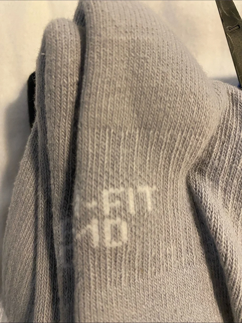 Nike Kids Athletic Crew Socks in Blue, Black, and Gray - 6 Pack